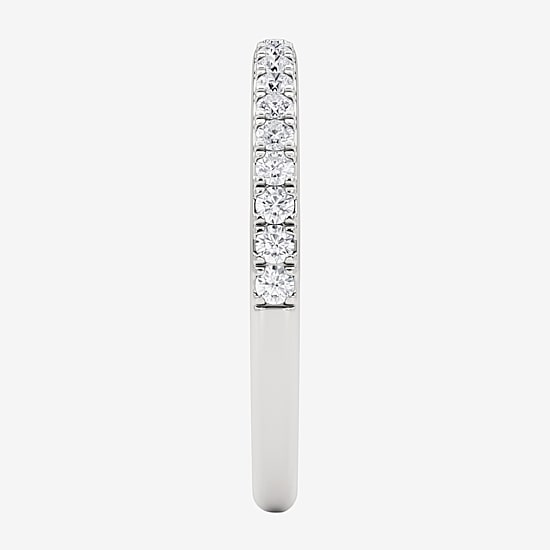 Grown Gorgeous (F,Vs2) Womens 1/4 CT. T.W. Lab Grown White Diamond 14K Gold Wedding Band