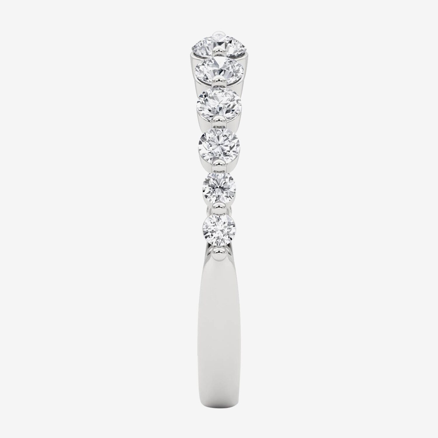 Grown Gorgeous Womens 1/2 CT. T.W. Lab White Diamond 14K Gold Anniversary Band