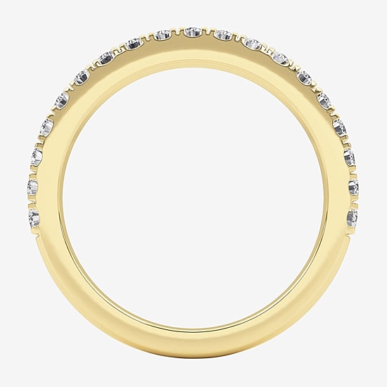 Grown Gorgeous (F, Vs2) Womens 1/2 CT. T.W. Lab Grown White Diamond 14K Gold or Platinum Wedding Band
