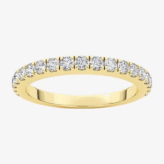 Grown Gorgeous (F, Vs2) Womens 1/2 CT. T.W. Lab Grown White Diamond 14K Gold or Platinum Wedding Band