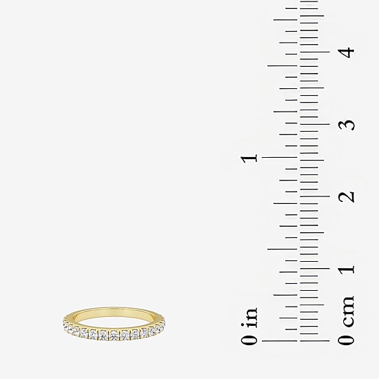 Grown Gorgeous (F, Vs2) Womens 1/2 CT. T.W. Lab Grown White Diamond 14K Gold or Platinum Wedding Band
