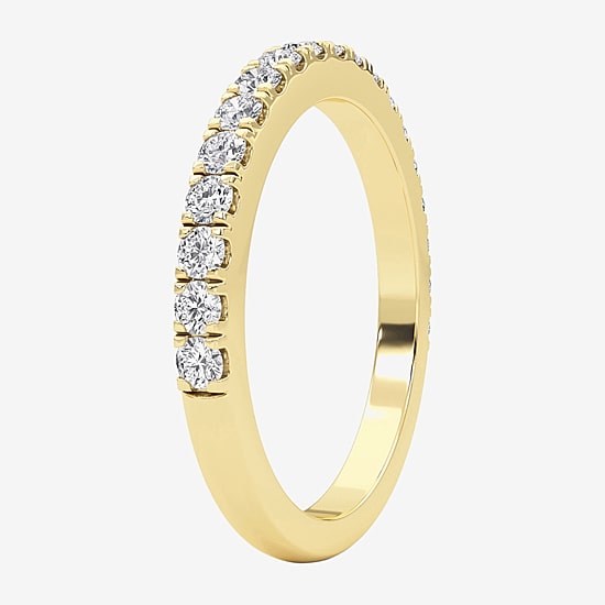 Grown Gorgeous (F, Vs2) Womens 1/2 CT. T.W. Lab Grown White Diamond 14K Gold or Platinum Wedding Band