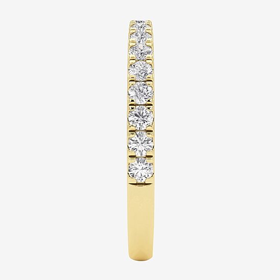 Grown Gorgeous (F, Vs2) Womens 1/2 CT. T.W. Lab Grown White Diamond 14K Gold or Platinum Wedding Band
