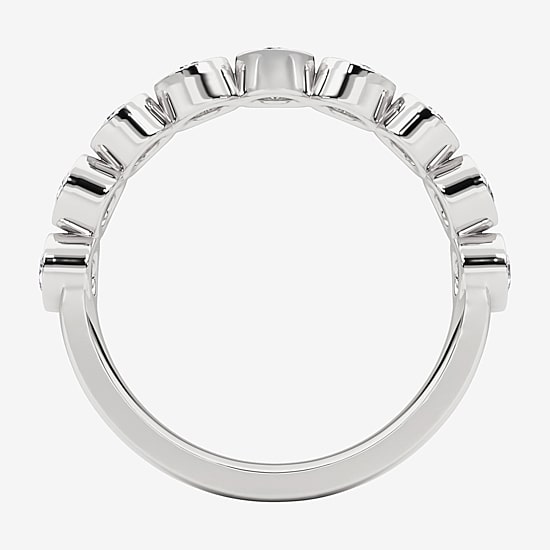 Grown Gorgeous Womens 2.5MM 1 CT. T.W. Lab Grown White Diamond 14K Gold or Platinum Anniversary Wedding Band