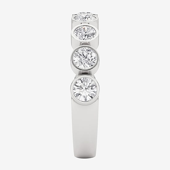 Grown Gorgeous Womens 2.5MM 1 CT. T.W. Lab Grown White Diamond 14K Gold or Platinum Anniversary Wedding Band