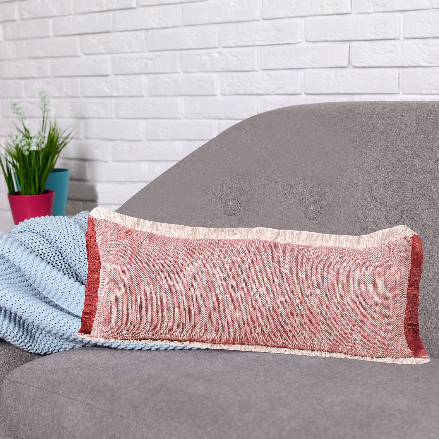 LR Home Rectangular Throw Pillow