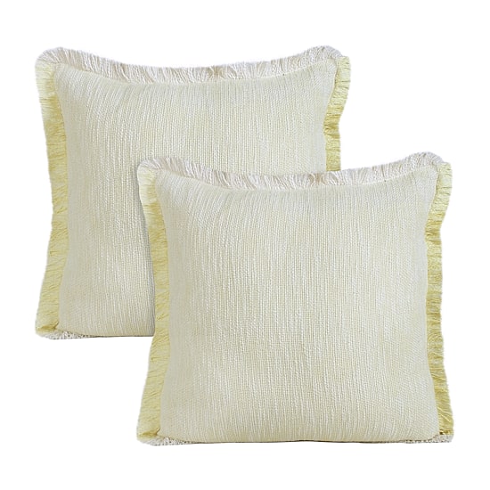 LR Home Vera Casual Square Decorative Throw Pillow