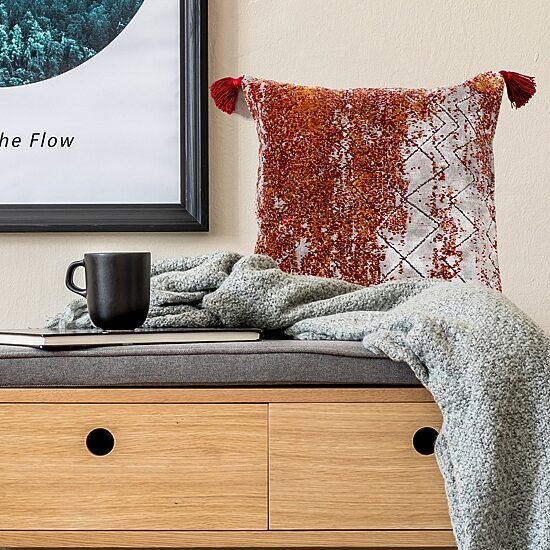 LR Home Square Throw Pillow
