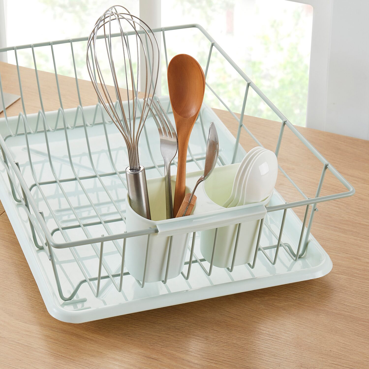 Sweet Home Collection Drainer 3-pc. Utensil Holder