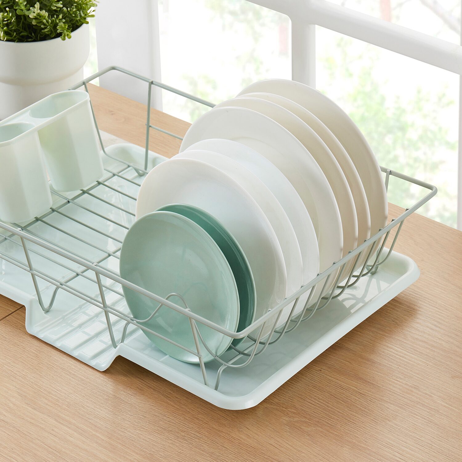 Sweet Home Collection Drainer 3-pc. Utensil Holder