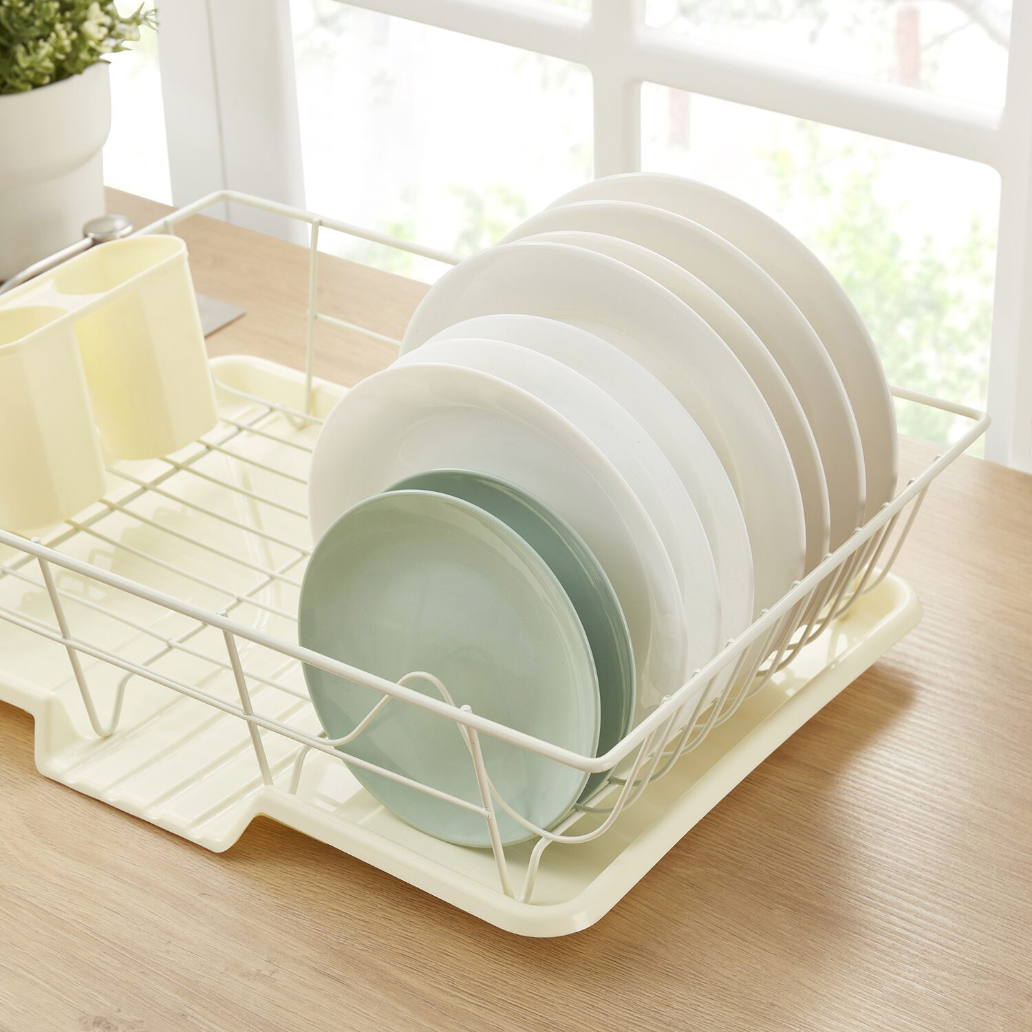 Sweet Home Collection Drainer 3-pc. Utensil Holder