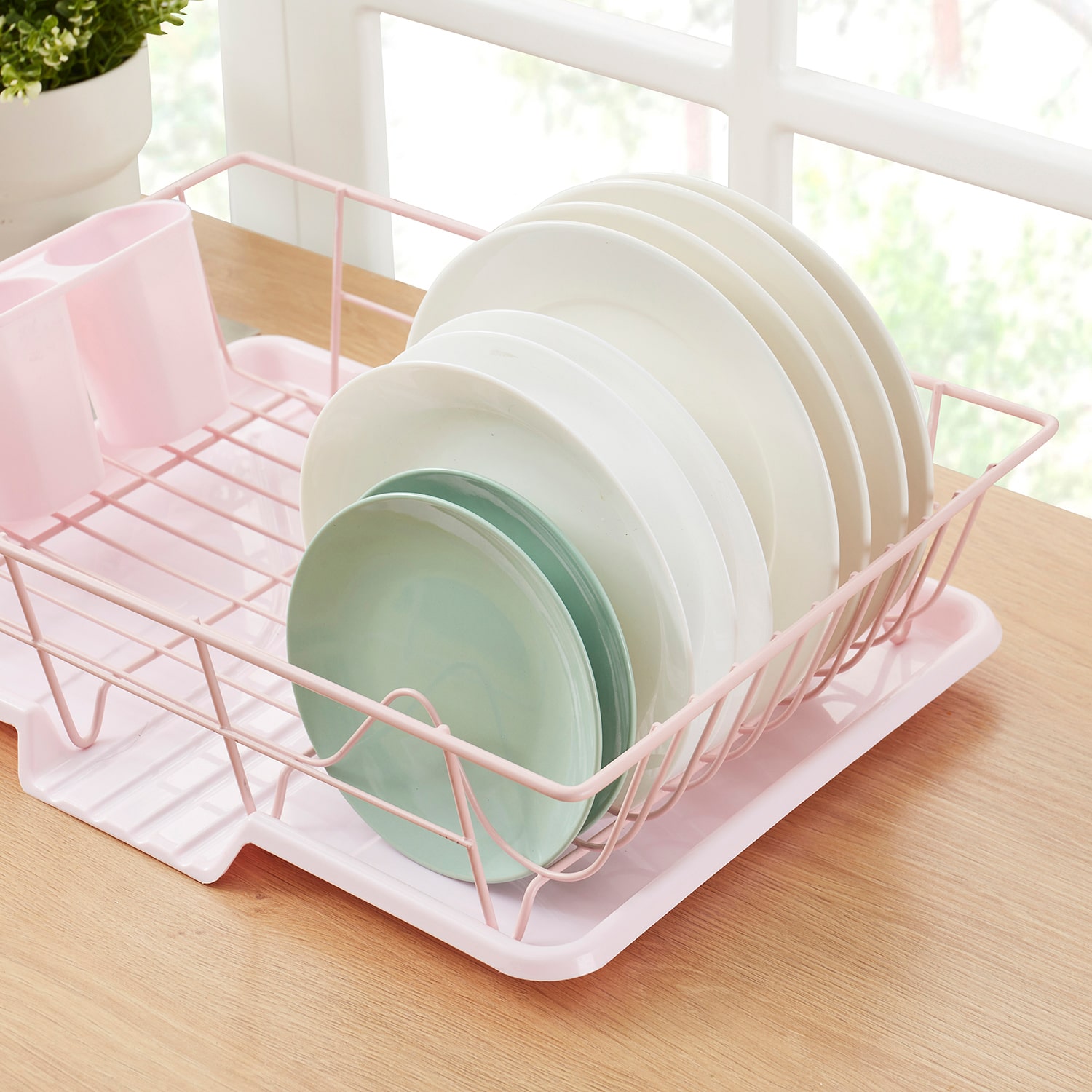 Sweet Home Collection Drainer 3-pc. Utensil Holder