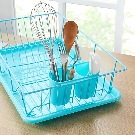 Sweet Home Collection Drainer 3-pc. Utensil Holder