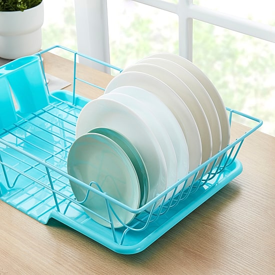 Sweet Home Collection Drainer 3-pc. Utensil Holder