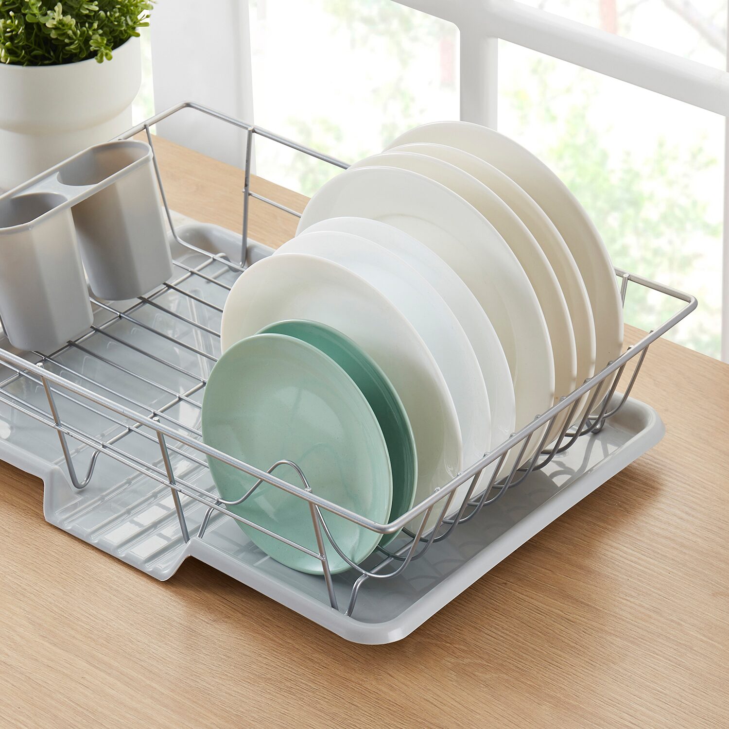 Sweet Home Collection Drainer 3-pc. Utensil Holder