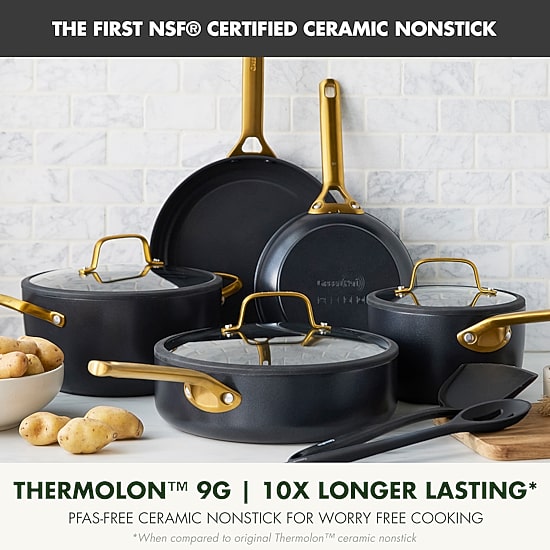 GreenPan Reserve Pro Ceramic 10-pc. Non-Stick Cookware Set