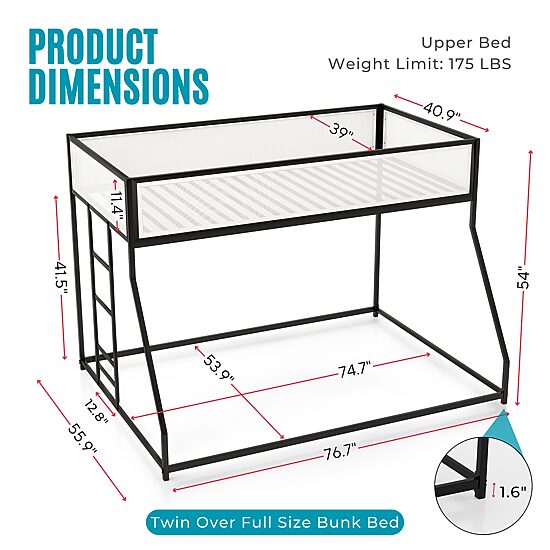 Furniture of America™ Nogren Bunk Bed