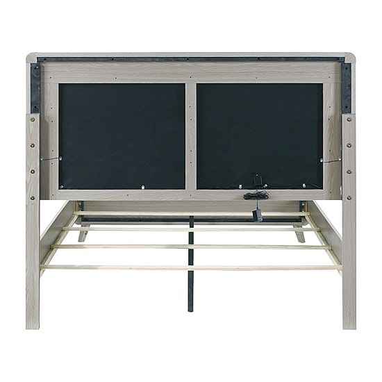 Furniture of America™ Sander Upholstered Rectangular Bed