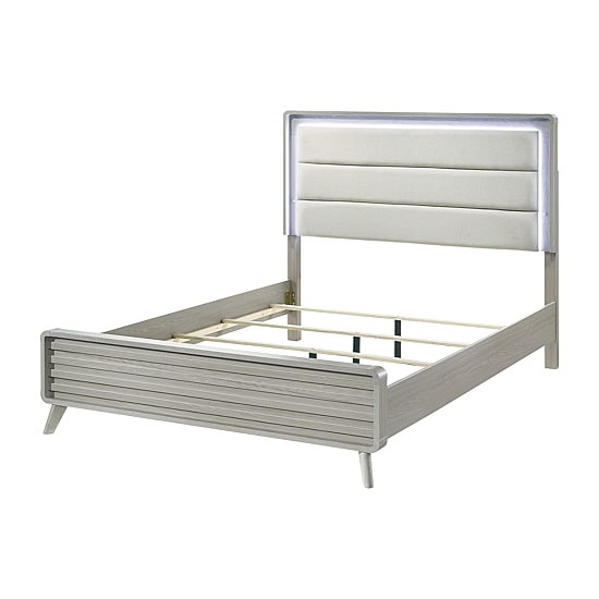 Furniture of America™ Sander Upholstered Rectangular Bed