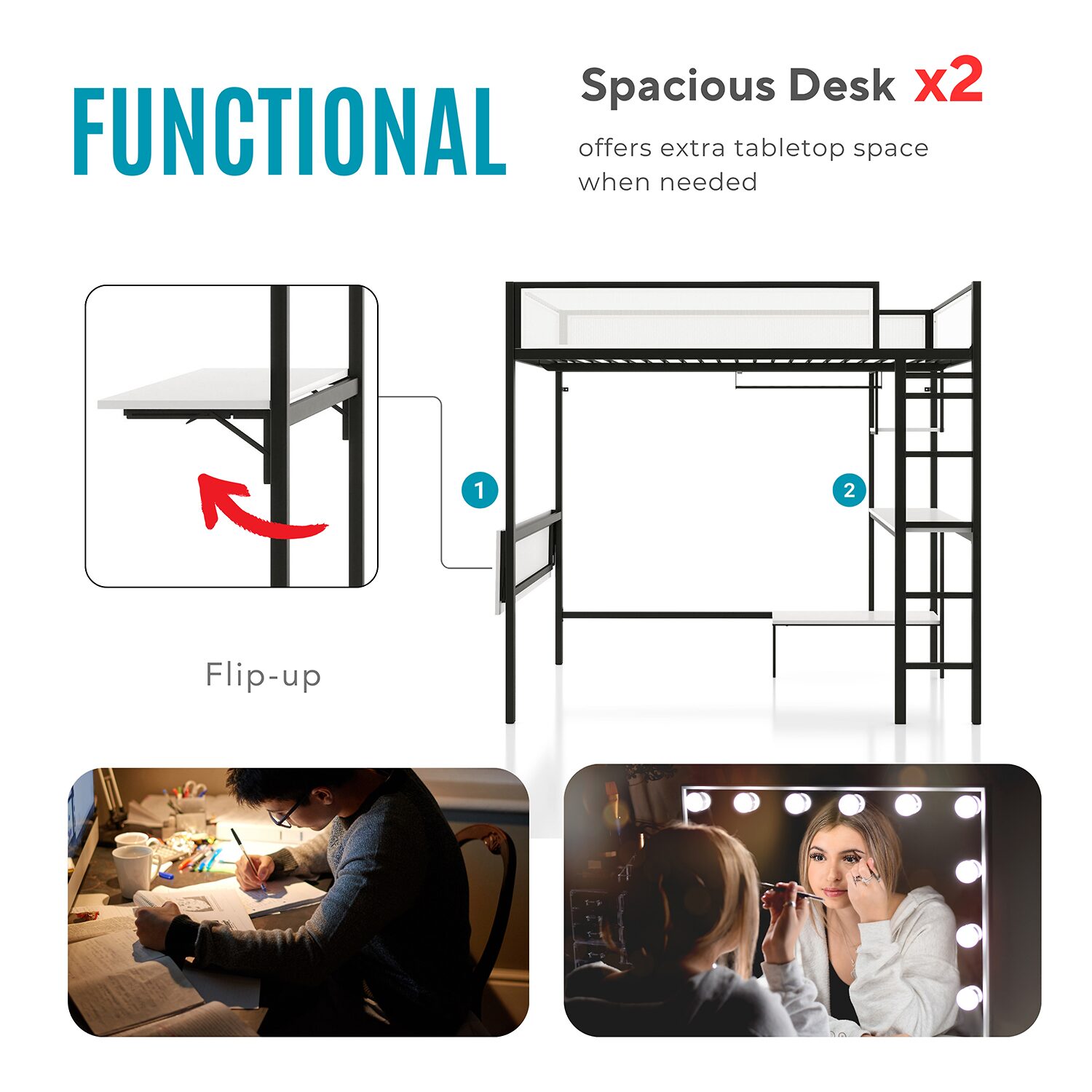 Furniture of America™ Nogren Bunk Bed
