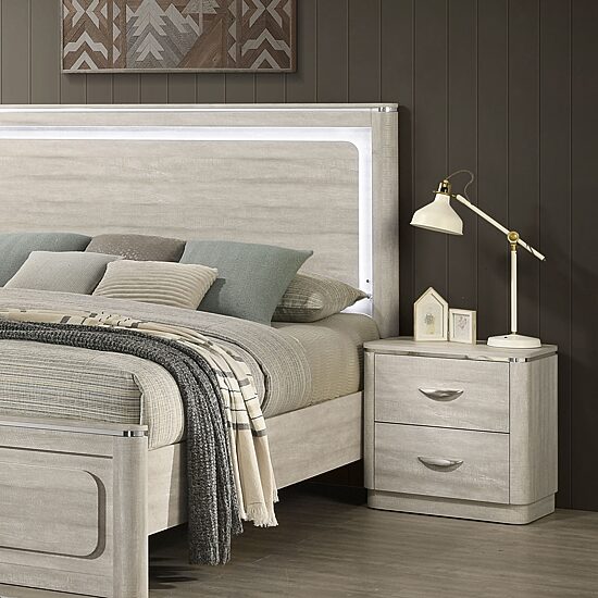 Furniture of America™ Manit 2-Drawer Nightstand