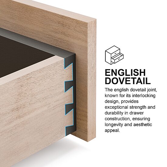 Furniture of America™ Sander 2-Drawer Nightstand