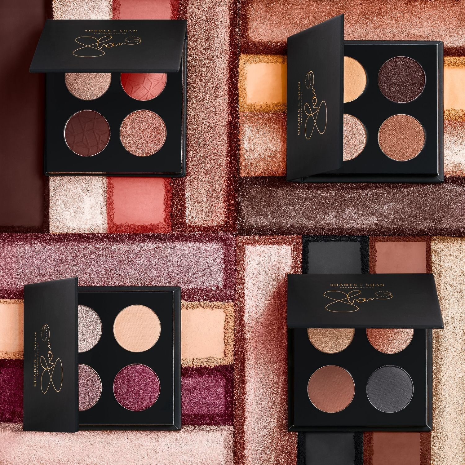 Shades By Shan Quad Eyeshadow Palette