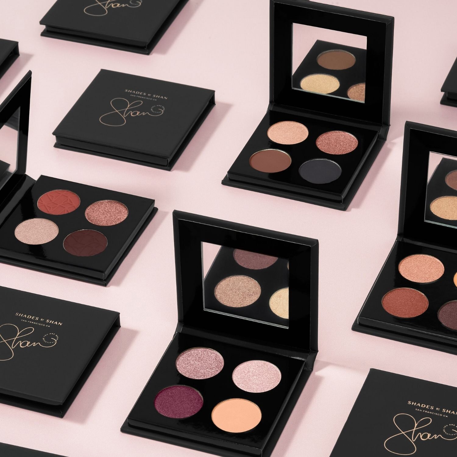 Shades By Shan Quad Eyeshadow Palette