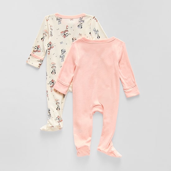 Baby Girls 2-pc. Minnie Mouse Sleep and Play