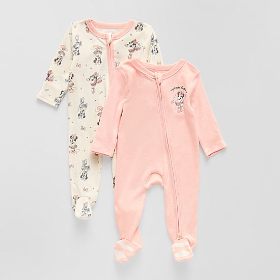 Baby Girls 2-pc. Minnie Mouse Sleep and Play