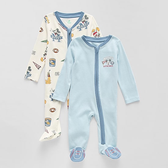 Disney Baby Boys 2-pc. Mickey Mouse Sleep and Play