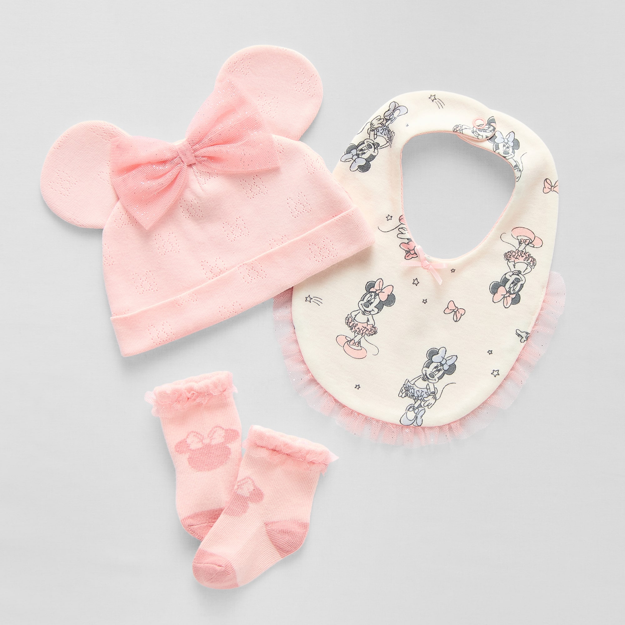 Disney Baby Girls 3-pc. Minnie Mouse Gift Set