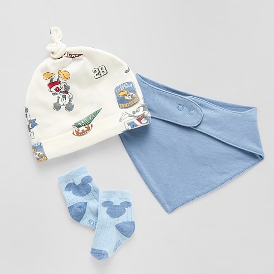 Disney Baby Boys 3-pc. Mickey Mouse Baby Gift Set