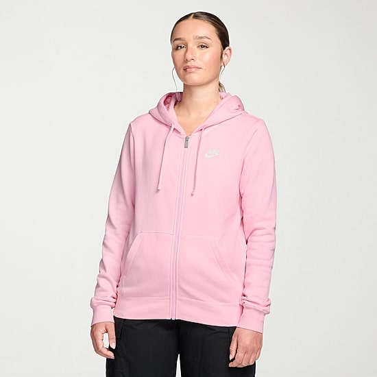 Nike Womens Long Sleeve Fleece Zipper Active Hoodie