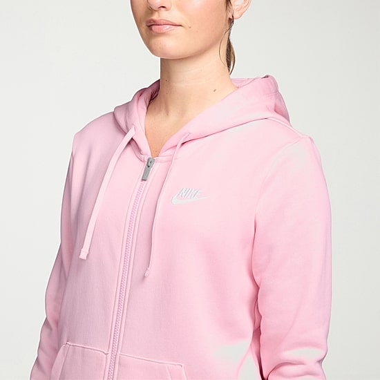 Nike Womens Long Sleeve Fleece Zipper Active Hoodie