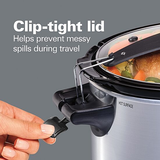Hamilton Beach® Advanced Temp Tracker™ Slow Cooker