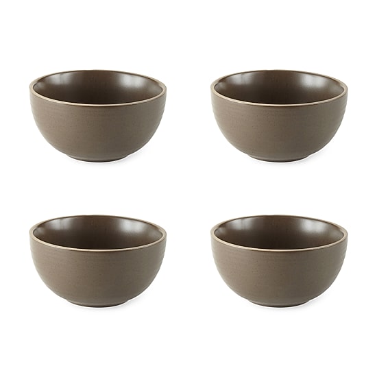 Linden Street 4-pc. Stoneware Fruit Bowl
