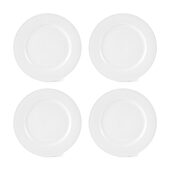 Home Expressions Porcelain Rim 4-pc. Dinner Plates