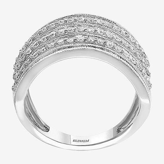 Effy Final Call Womens 1 1/2 CT. T.W. Natural Diamond 14K Gold Band
