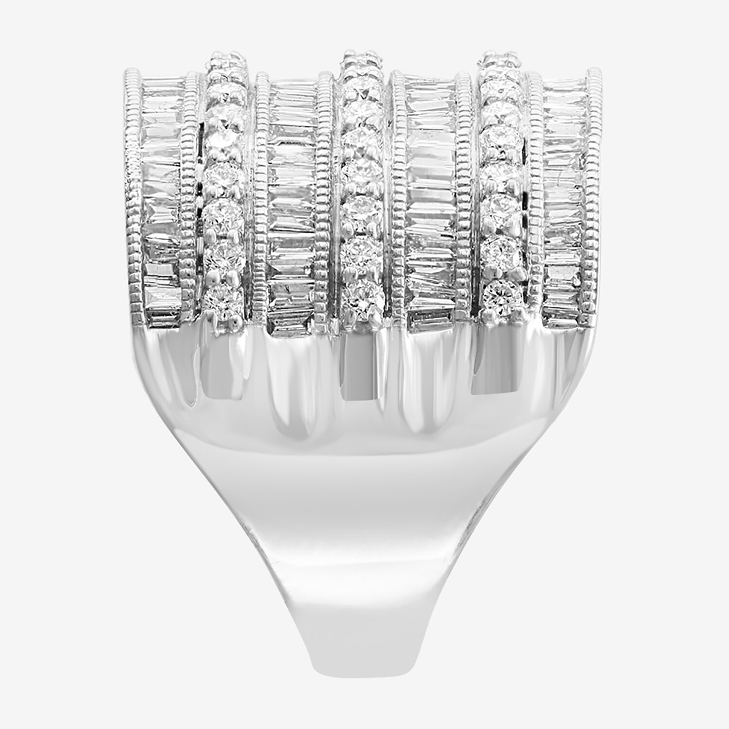 Effy Final Call Womens 1 1/2 CT. T.W. Natural Diamond 14K Gold Band
