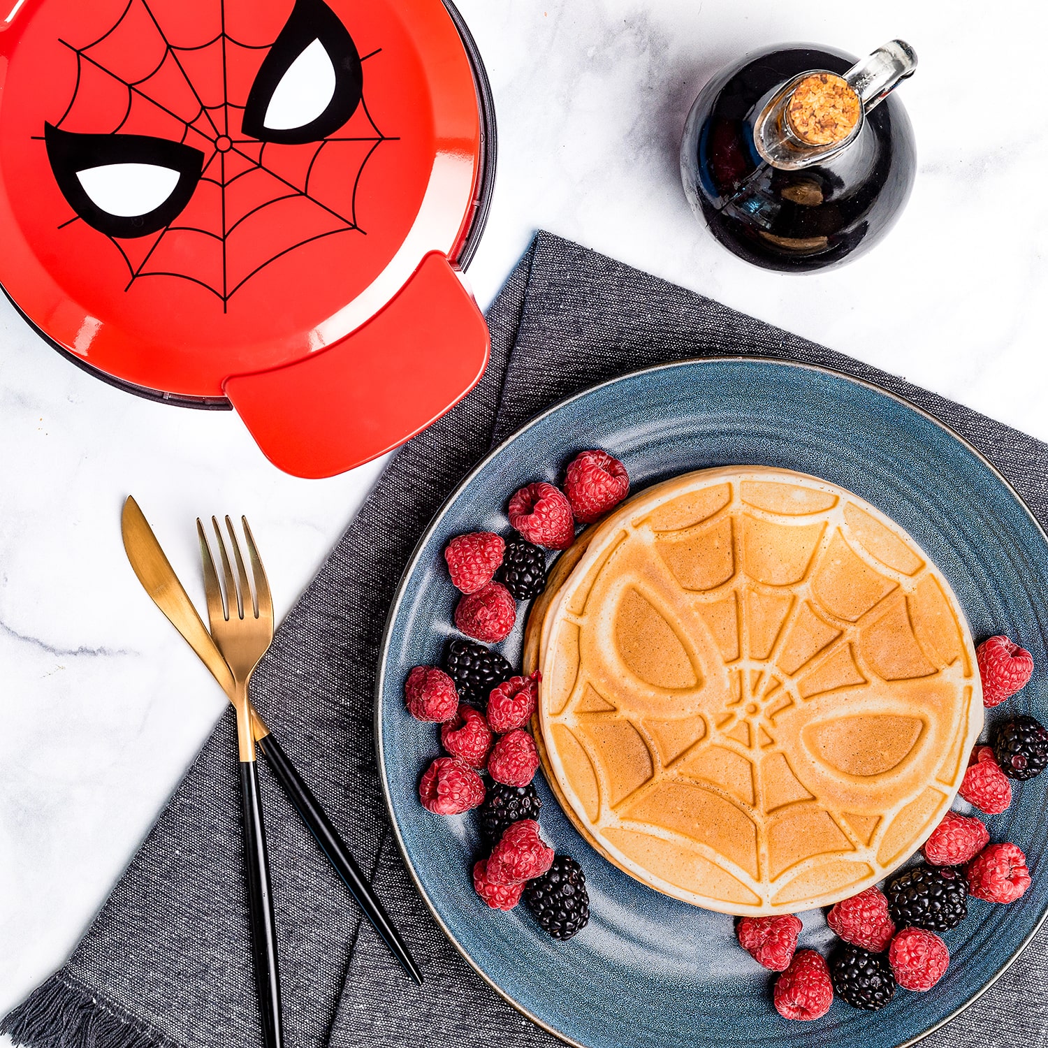 Marvel Spiderman Waffle Maker