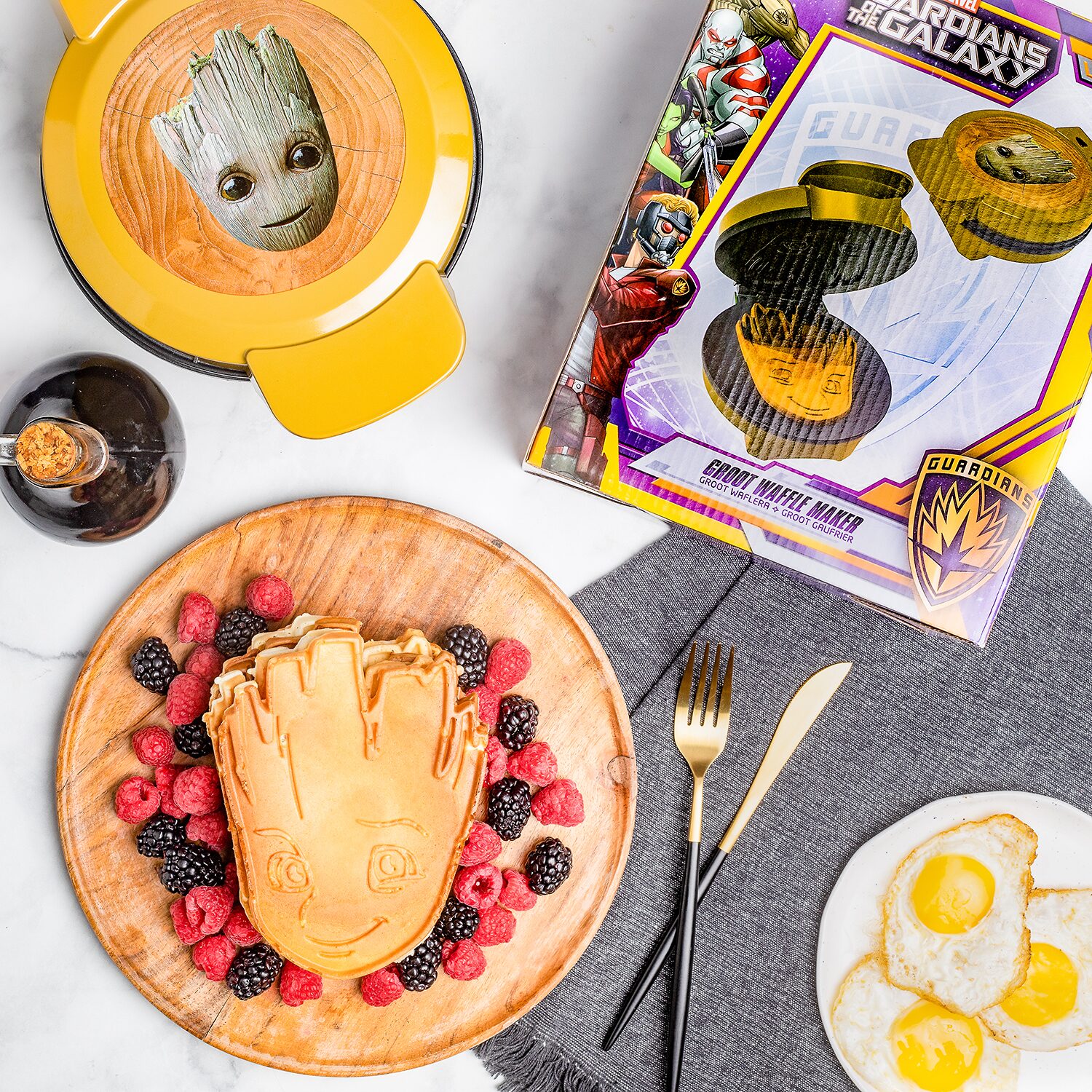 Marvel Groot Waffle Maker