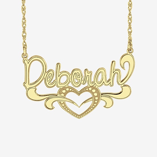 Womens Sterling Silver 18 Inch Pendant Necklace
