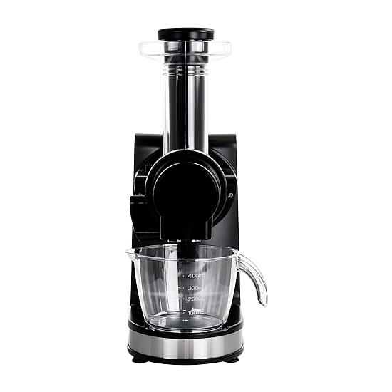 MegaChef Masticating Slow Juicer Extractor with Reverse Function, Cold Press Juicer Machine with Quiet Motor