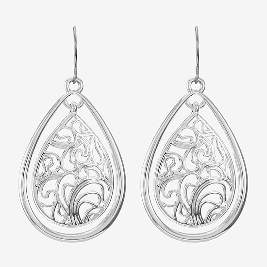 Liz Claiborne® Teardrop Drop Earrings