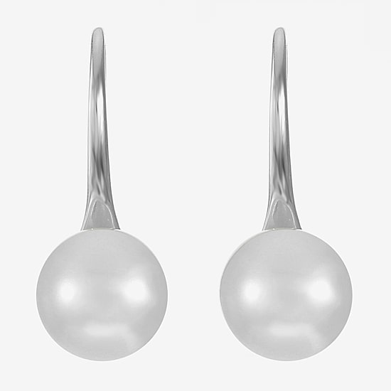 Monet Jewelry Timeless Womens Simulated Pearl Drop Earrings