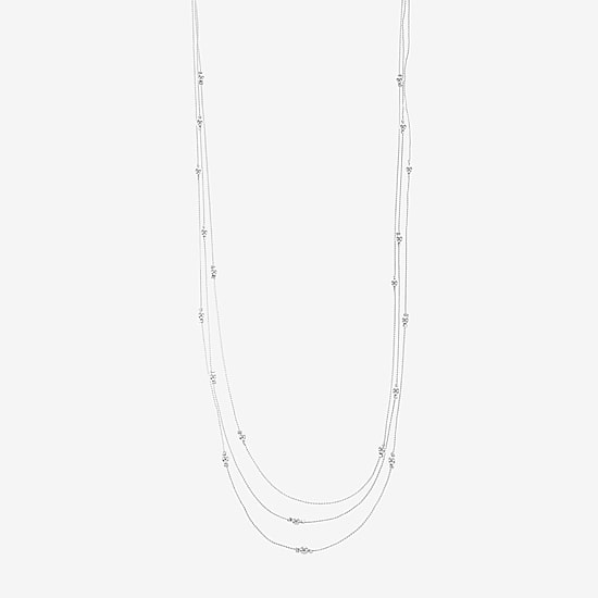 Liz Claiborne Womens 36 Inch Strand Necklace