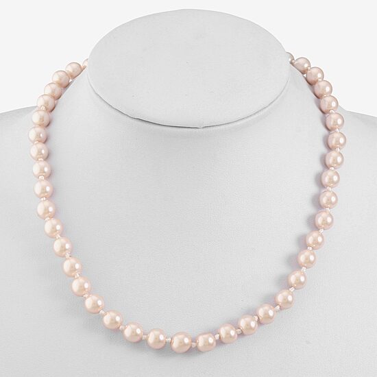 Monet Jewelry Womens Pink 18 Inch Collar Necklace
