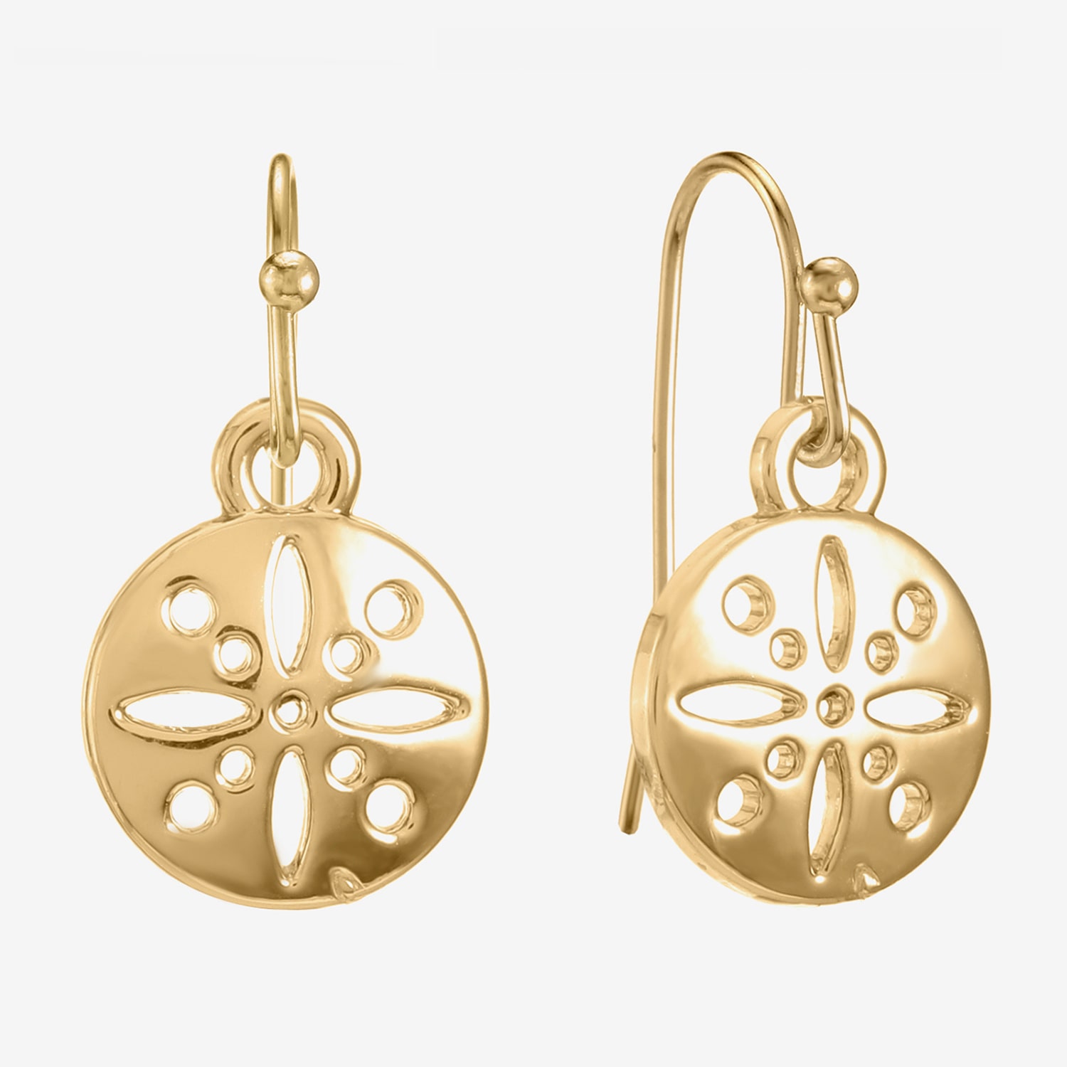 Liz Claiborne® Round Drop Earrings