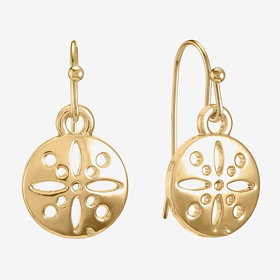Liz Claiborne® Round Drop Earrings